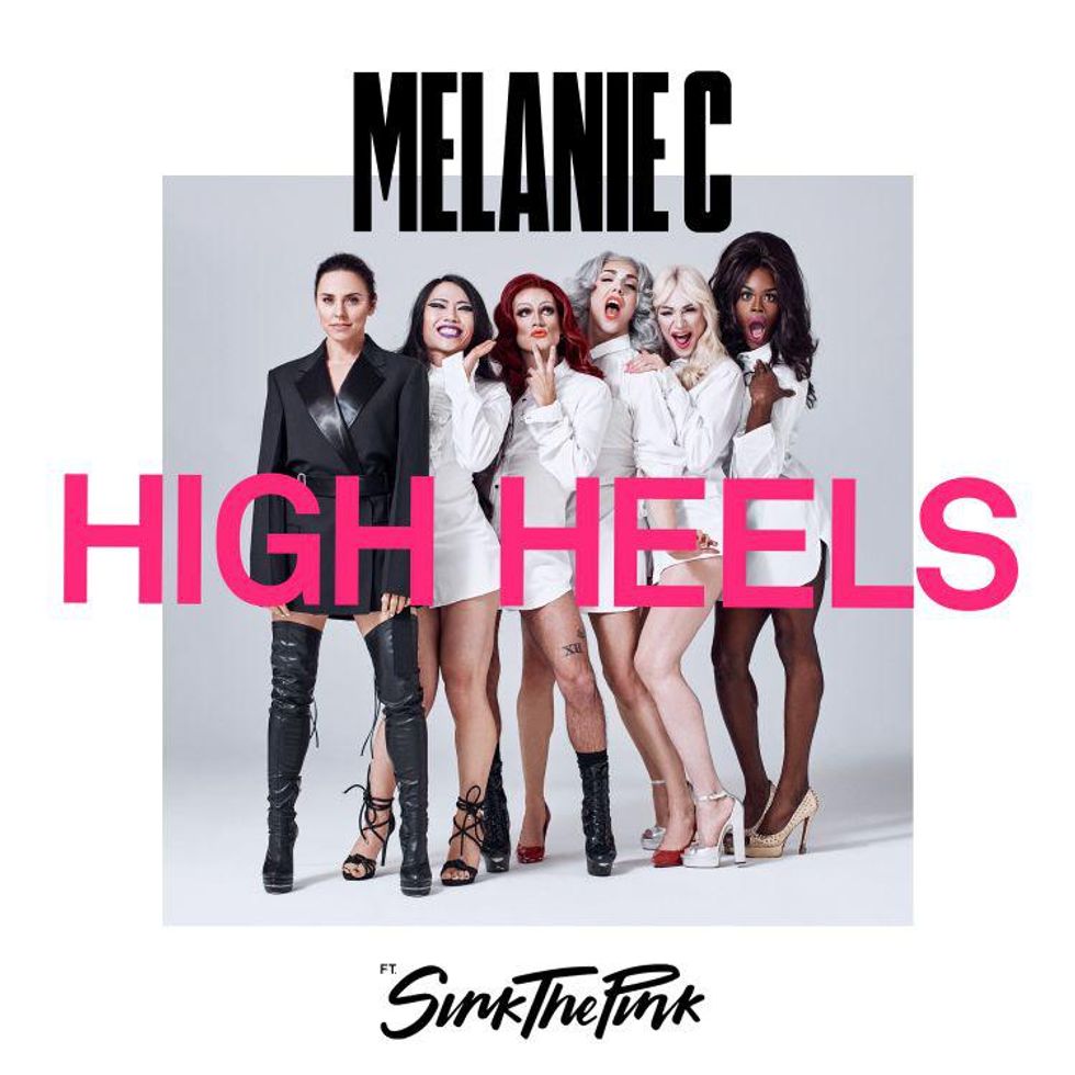 Spice Girl Melanie C Releases Dragged-Up Self-Love Anthem 'High Heels'