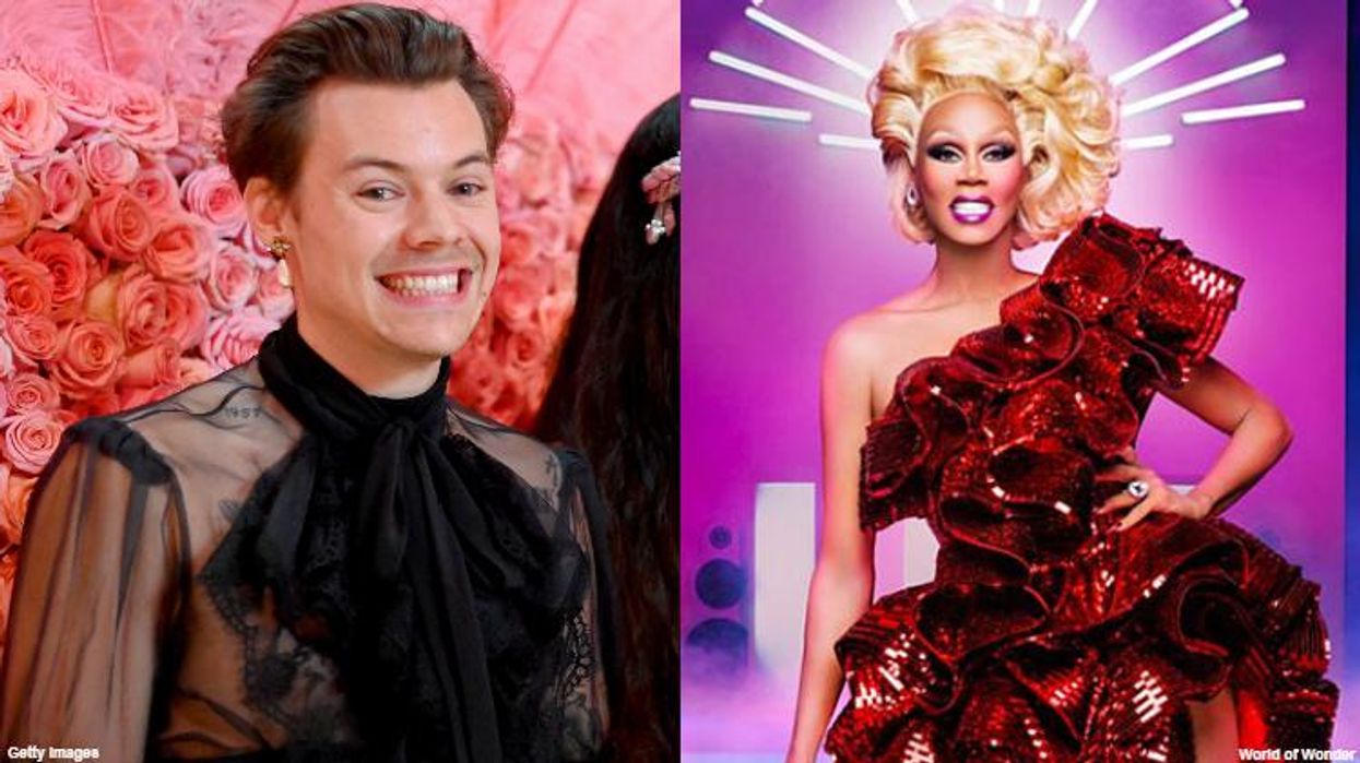 <p>Harry Styles Says He'd Totally Be Down for <em>Celebrity Drag Race</em></p>