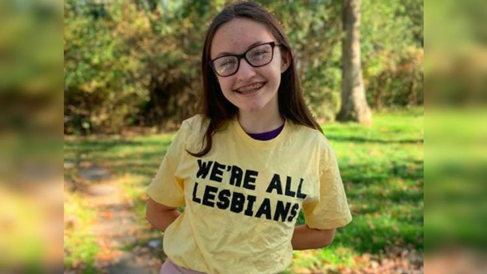 Teen Fought Back After 'The Prom' Lesbian Shirt Banned From School