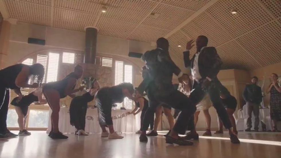 These Two Grooms Slayed Their Wedding With a Beyoncé Dance Routine