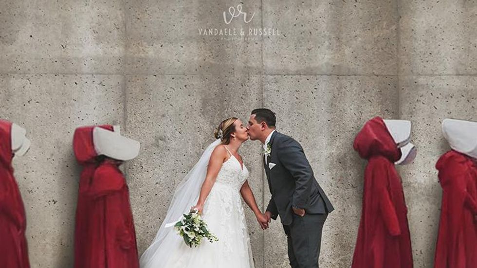 These Tone-Deaf 'Handmaid's Tale' Wedding Pics Are Pissing People Off