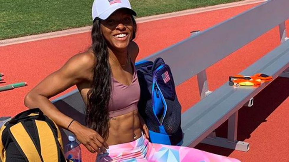 Queer US Athlete Competes in Qatar Wearing Rainbow Shoes