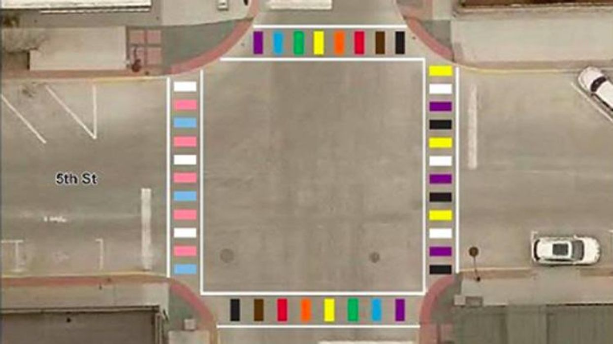 <p>Iowa City Refuses Federal Request to Remove Rainbow Crosswalks</p>