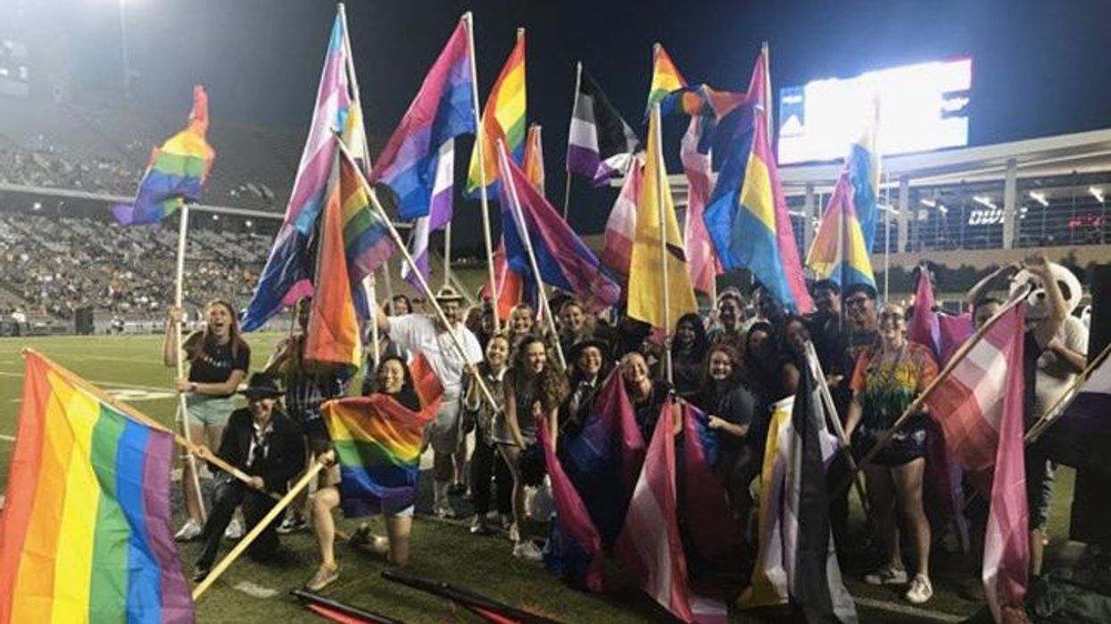 <p>Texas Marching Band Trolls Rival School for Anti-LGBTQ Policy</p>