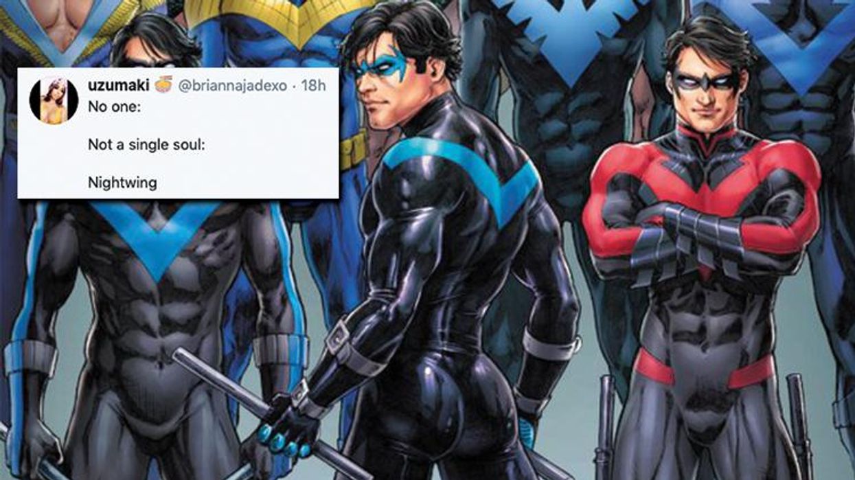 <p>The Internet Can't Get Enough of Nightwing's Ass</p>