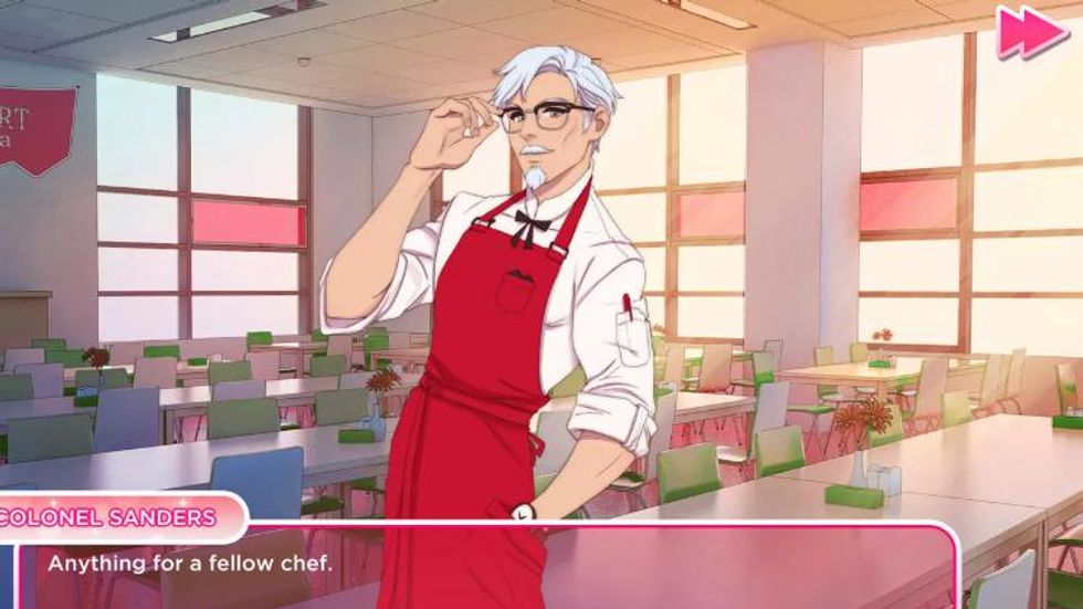 KFC's New Video Game Lets You Date Hot Colonel Sanders