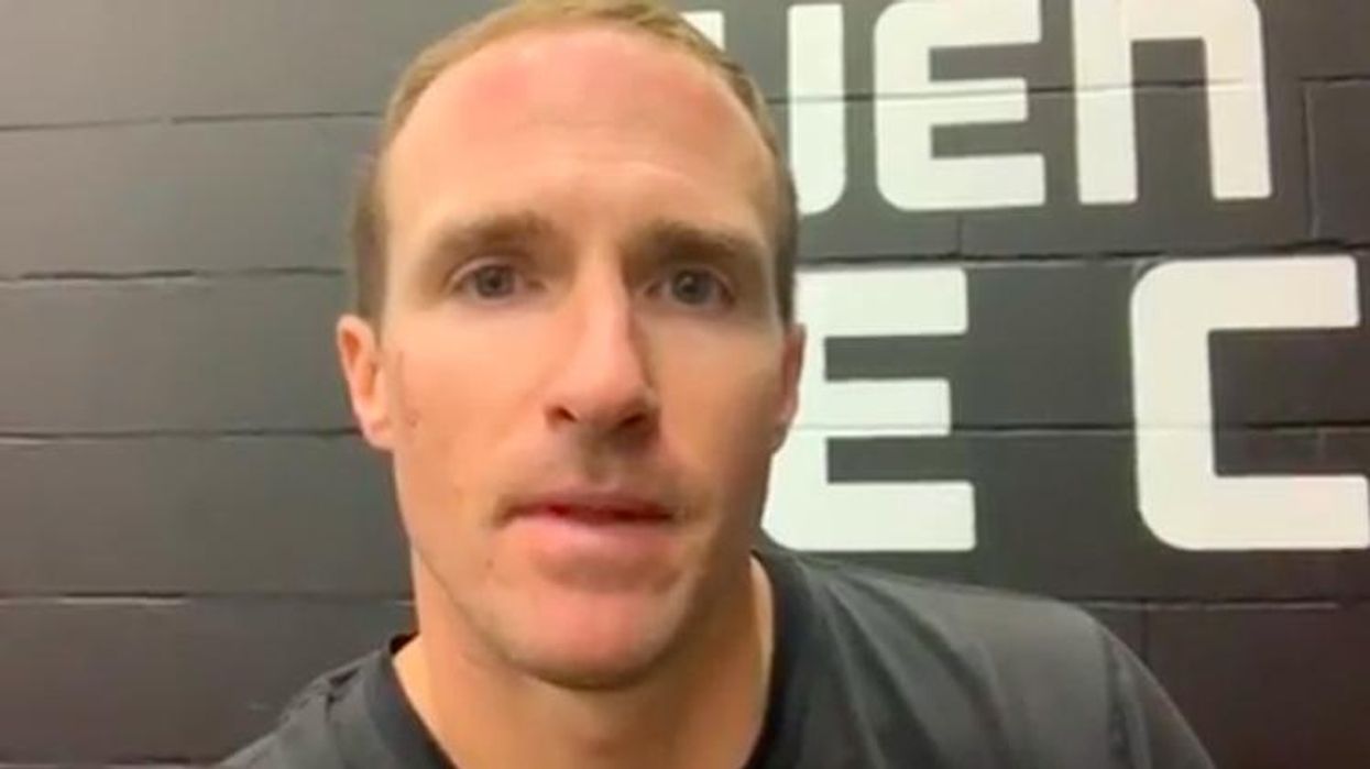 <p>Drew Brees Blames LGBTQ Community for Backlash Over Anti-Gay Org's Ad</p>