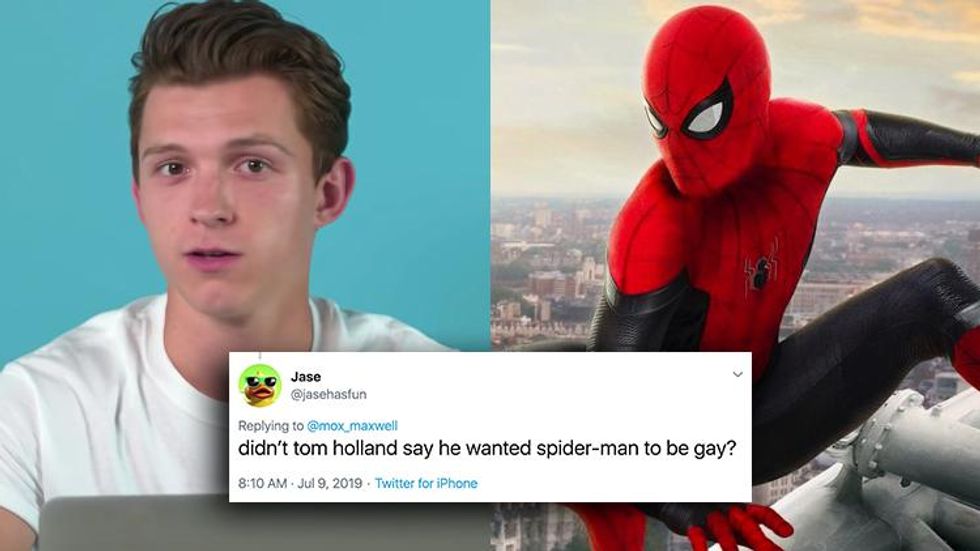 Tom Holland Still Wants a Gay Spider-Man