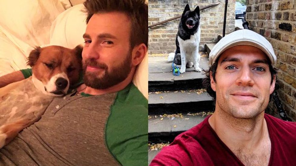 Literally Just a Bunch of Pictures of Hot Guys & Cute Dogs