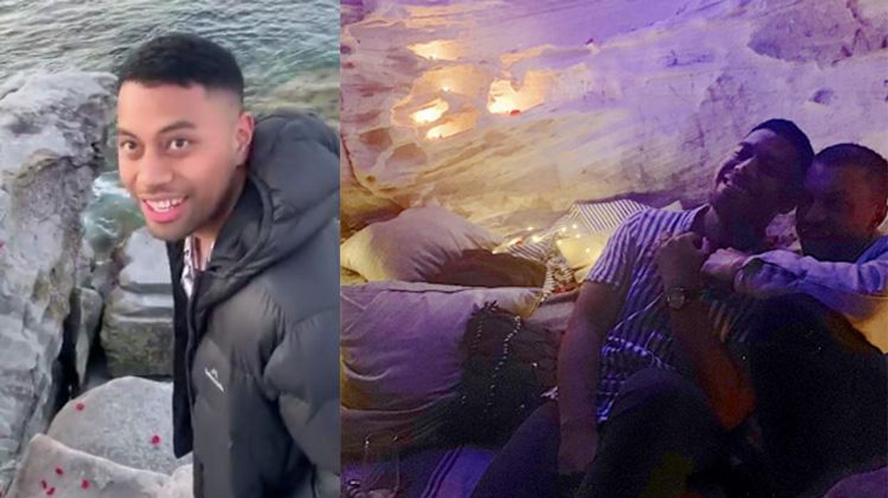 <p>Adorable Gay Proposal Video Goes Viral</p>