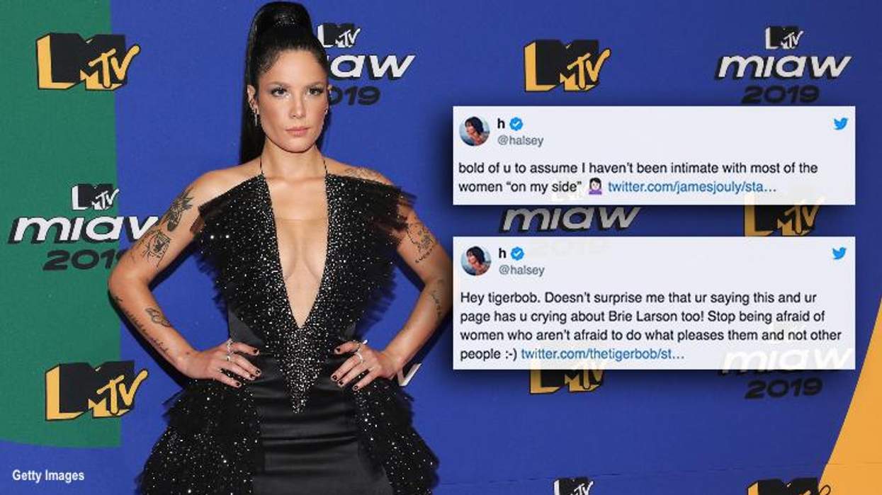 <p>Halsey Defended Miley Cyrus Against Biphobic Trolls & We Have to Stan</p>