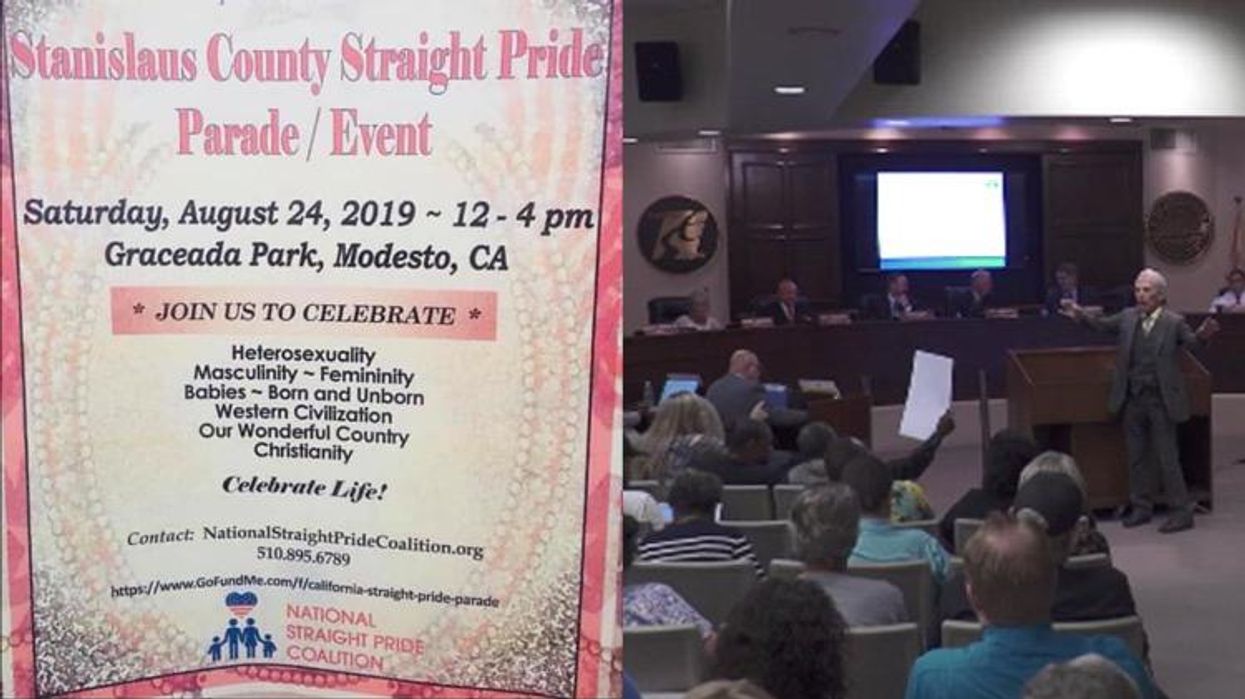 <p>Straight Pride Rally Blocked by California Officials</p>