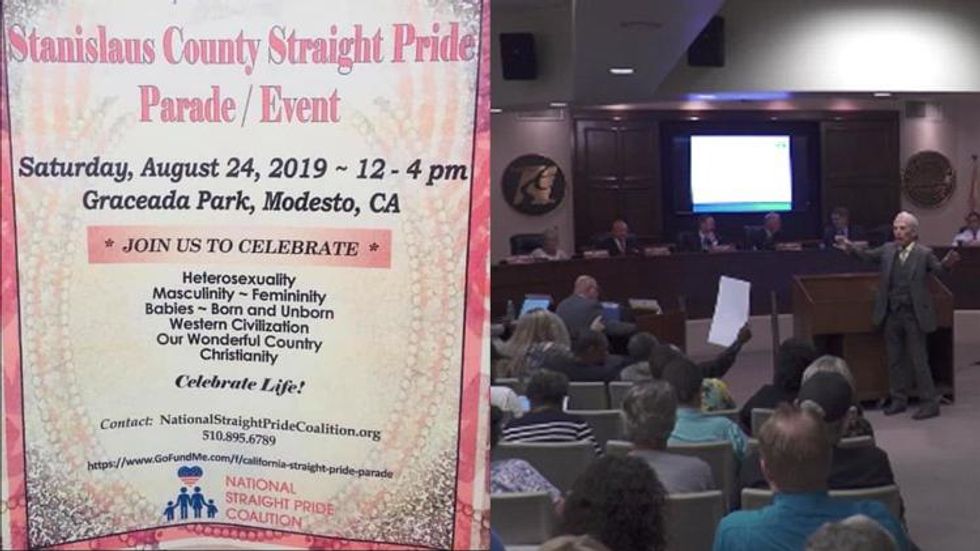 Straight Pride Rally Blocked by California Officials