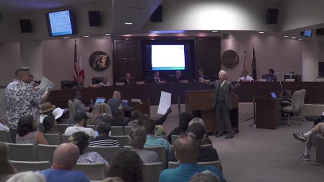 <p>'We're a Totally Peaceful, Racist Group' Says Straight Pride Organizer</p>