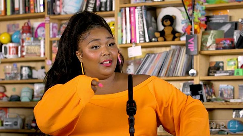 Lizzo Is F*ckboi, F*ckgirl, and F*ckthey Free in Tiny Desk Concert