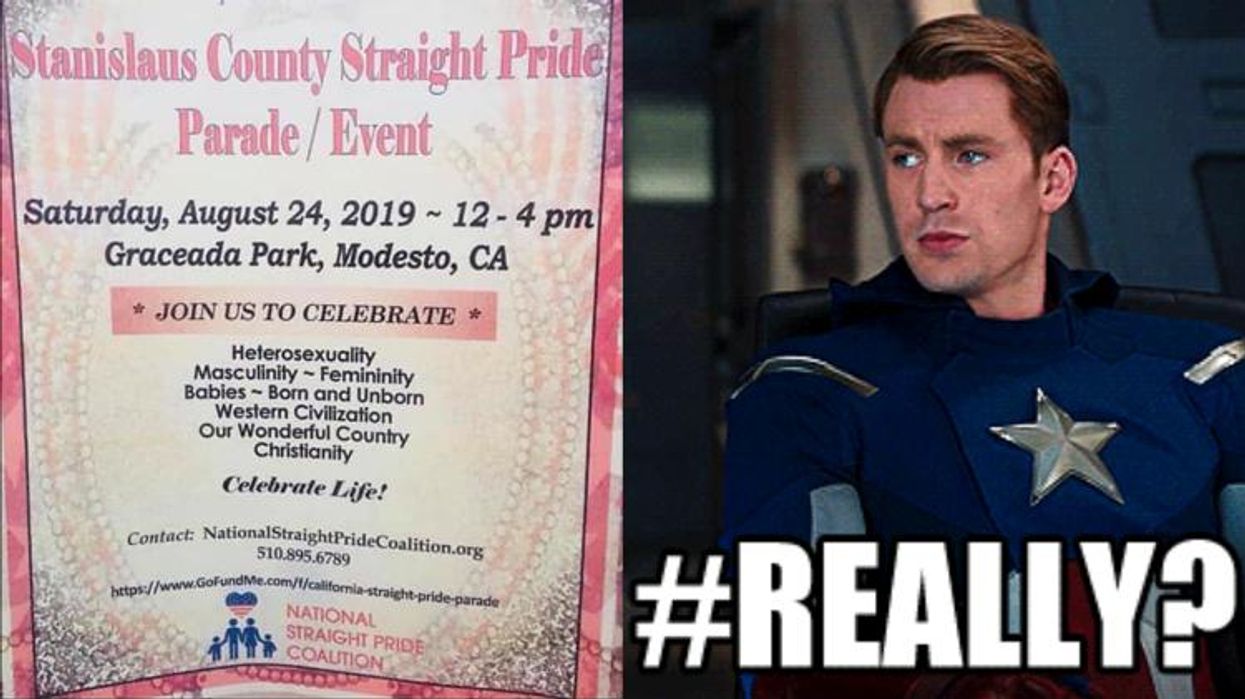 <p>Another 'Straight Pride' Parade Is Being Planned Because Of Course</p>