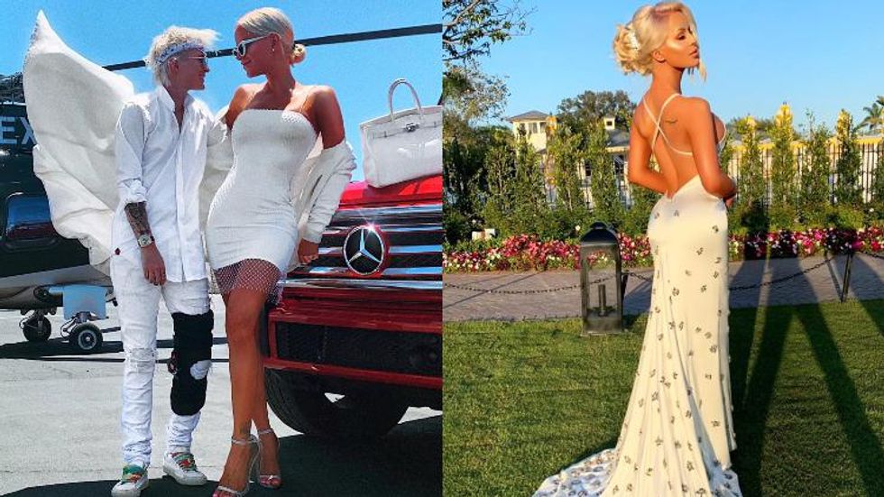 Gigi Gorgeous & Nats Getty Tied the Knot Over the Weekend