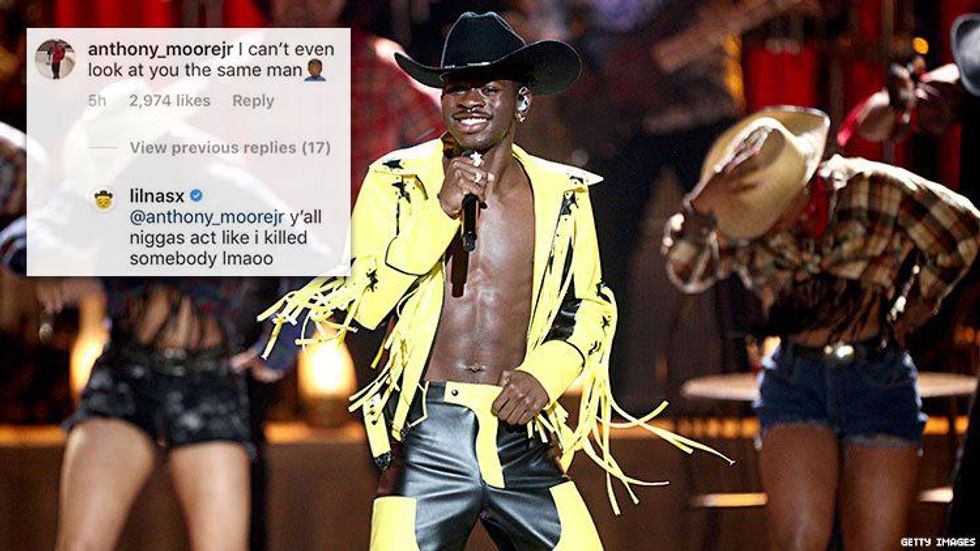 'Old Town Road' Rapper Lil Nas X Trolls Homophobes After Coming Out