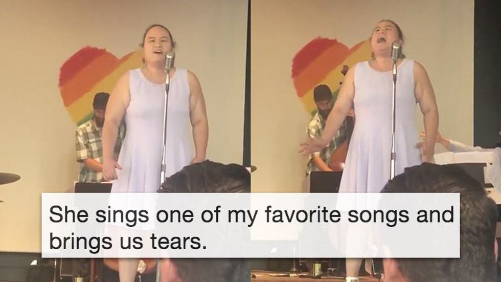 Blind, Autistic Woman Moves Audience to Tears With Disney Song