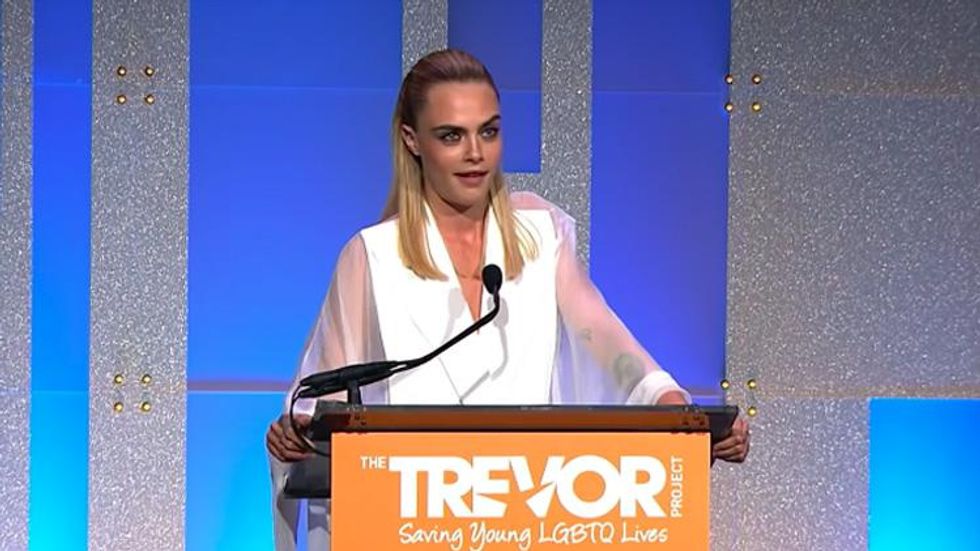 Cara Delevingne's Hero Award Speech Gave Adorable Nod to Ashley Benson
