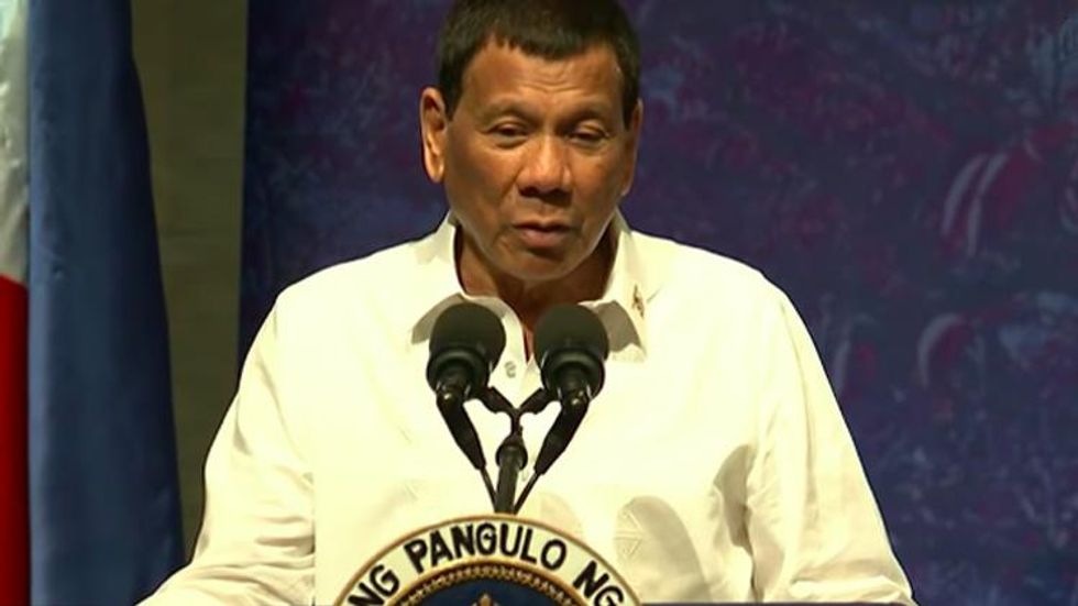 Philippines President Claims He Used to Be Gay in Bizarre Speech
