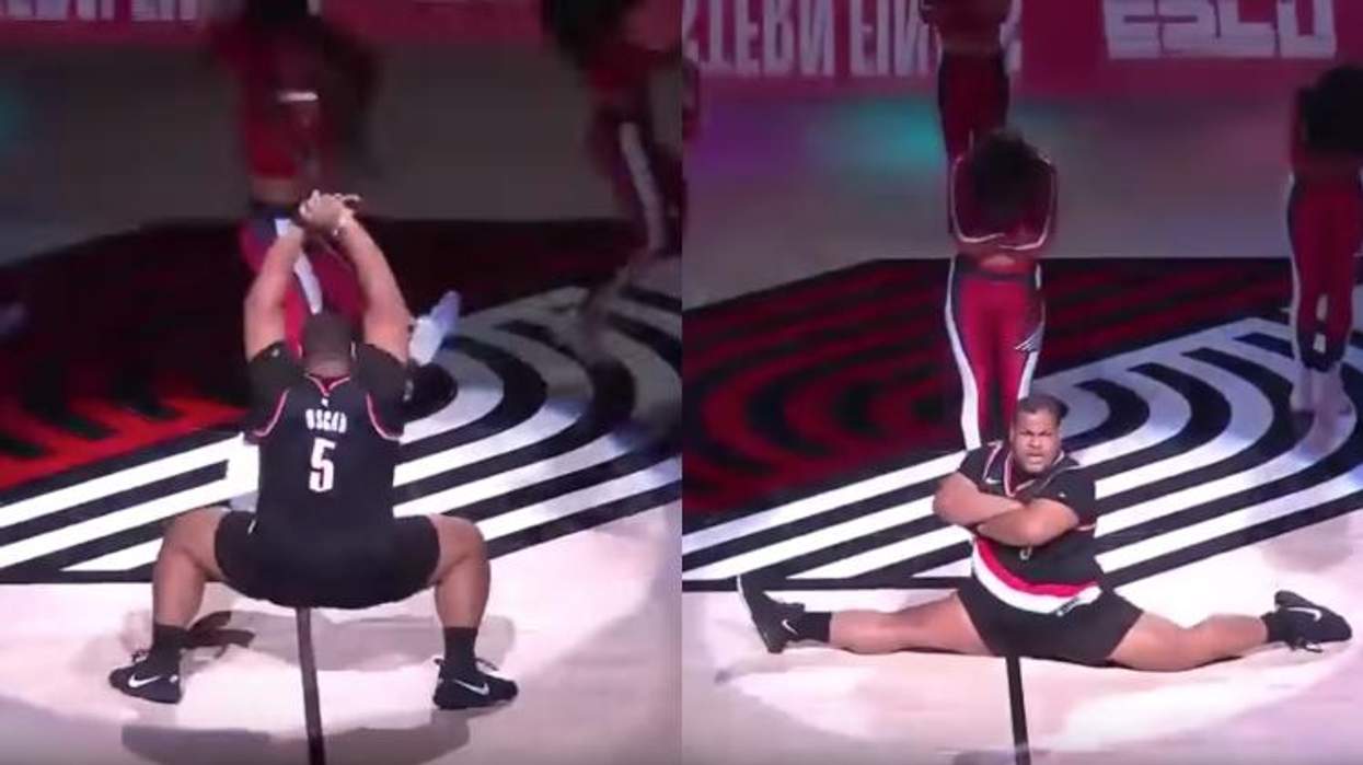 <p>We're Living for This Portland Trailblazer Dancer's Epic Routine</p>