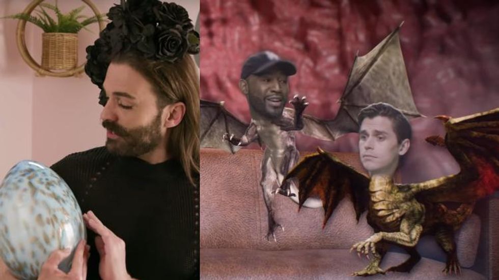 'Queer Eye's' Fab Five Join Forces for the Final 'Gay of Thrones'