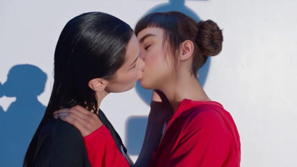 Calvin Klein Apologizes for Queerbaiting After Same-Sex Robot Kiss
