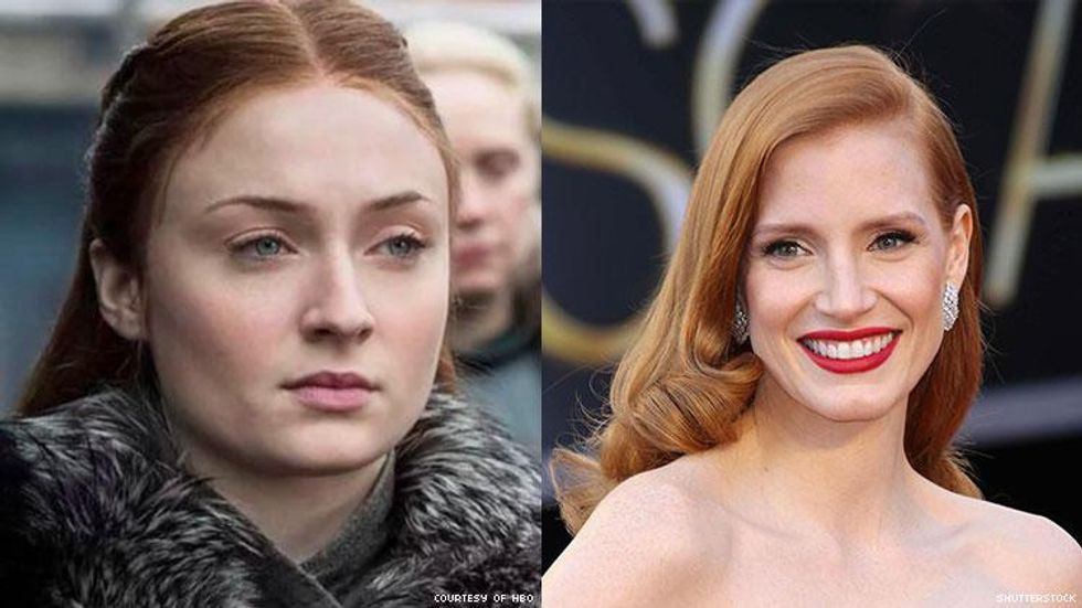 Jessica Chastain Calls Out Controversial 'Game of Thrones' Sansa Scene