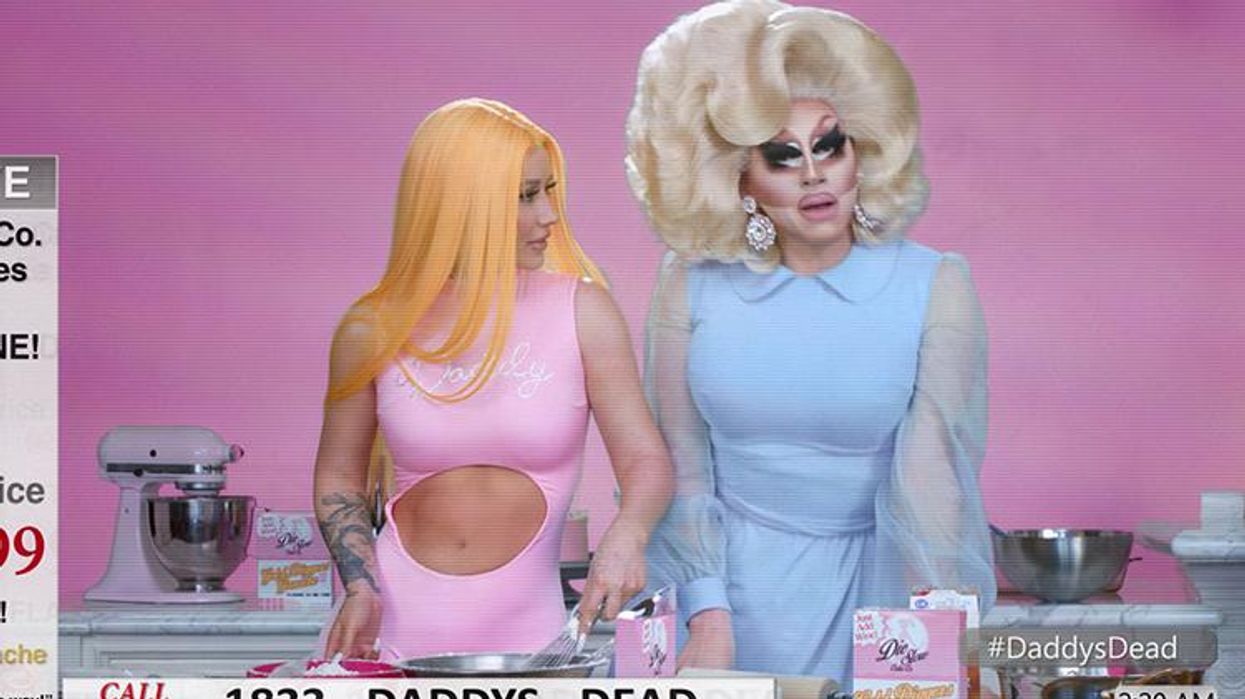 <p>Iggy Azalea & Trixie Mattel Kill Their Sugar Daddies in New Video</p>