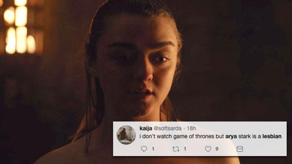 'Game of Thrones' Fans Are Still Convinced Arya Stark Is a Lesbian