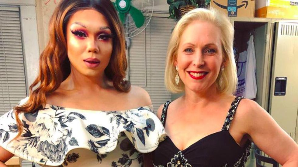Kirsten Gillibrand Partied With Drag Queens at Iowa Gay Bar