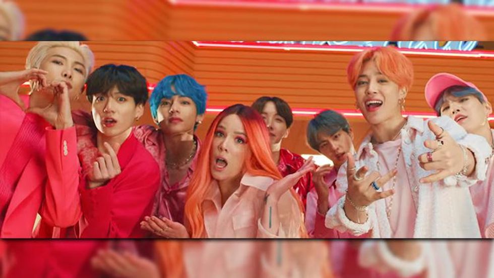 The BTS & Halsey Collab Is a Total BOP