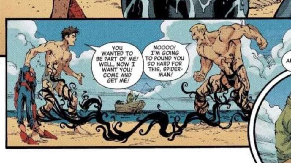 This Homoerotic Spider-Man & Venom Comic Is...Intense