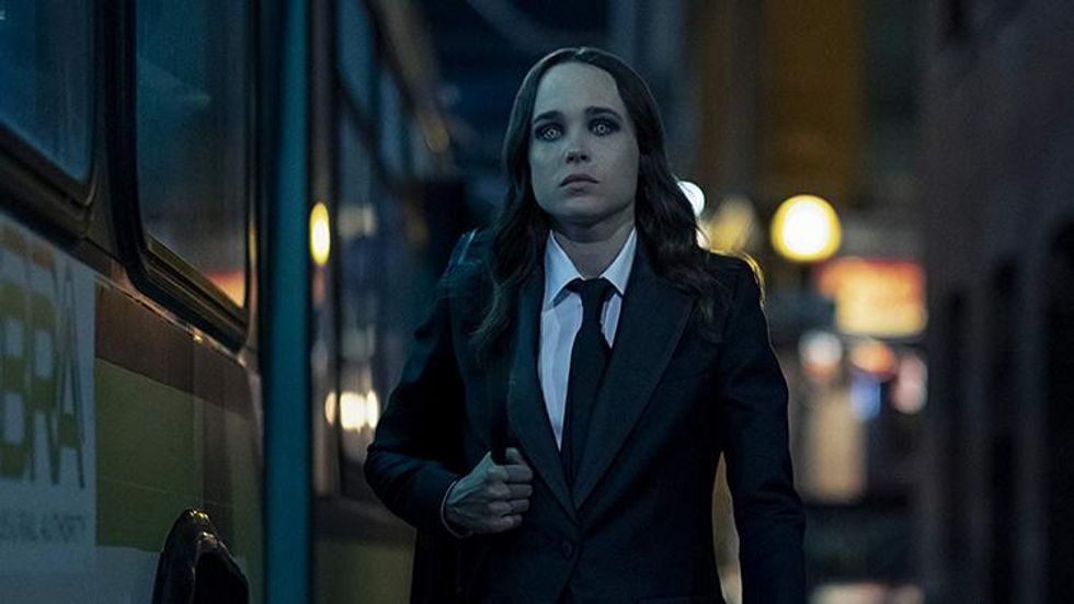 Ellen Page Celebrates Netflix's Renewal of 'The Umbrella Academy'