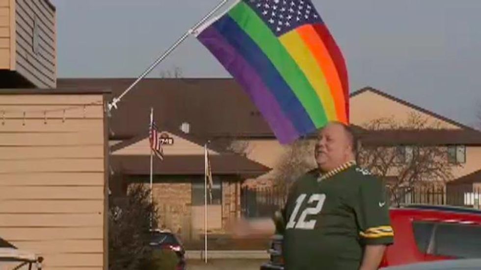 Gay Couple Threatened With Eviction After Flying Rainbow Flag