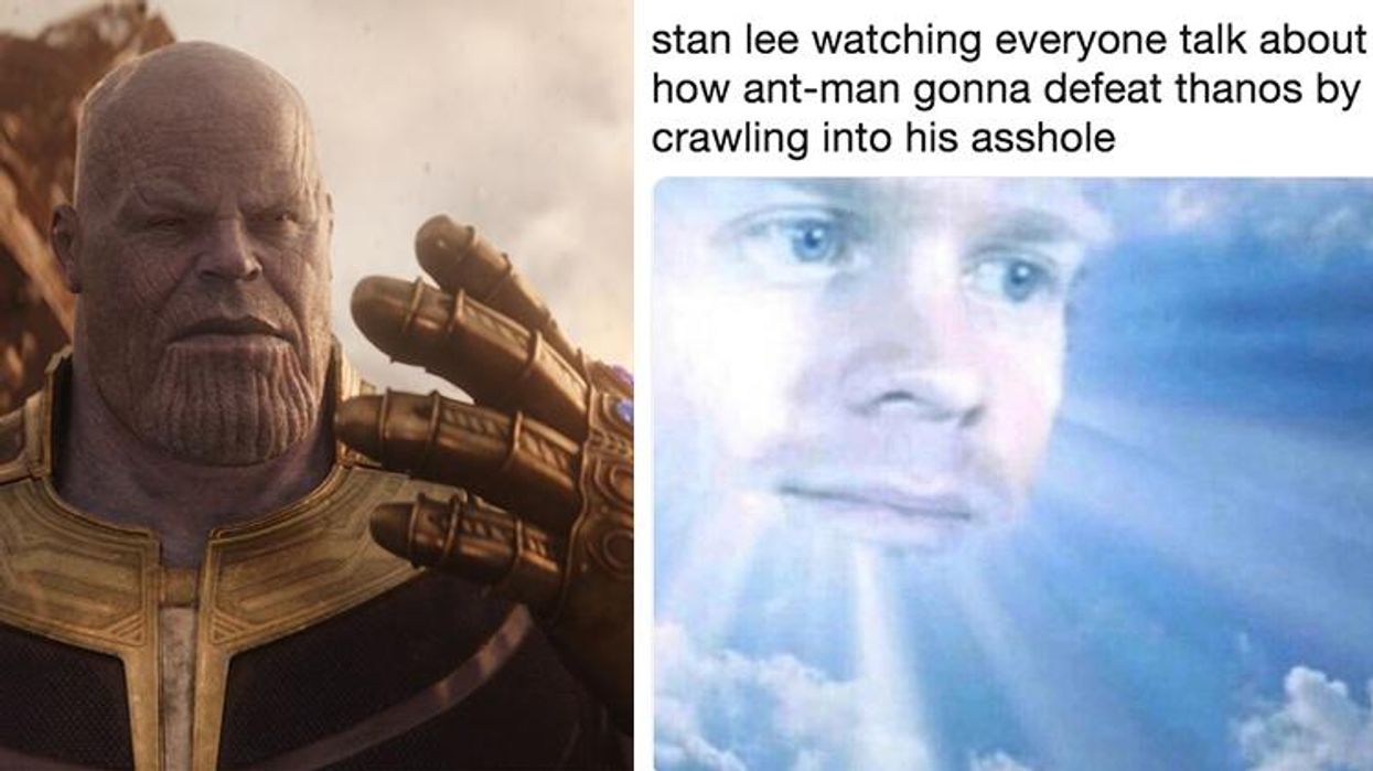 <p><em>Avengers: Endgame</em> Fans Think Ant-Man Kills Thanos by Expanding in His A*s</p>