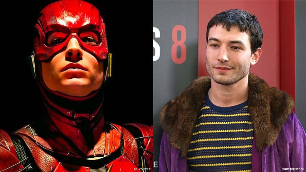 Ezra Miller Is Helping Write a Script for 'The Flash' Movie