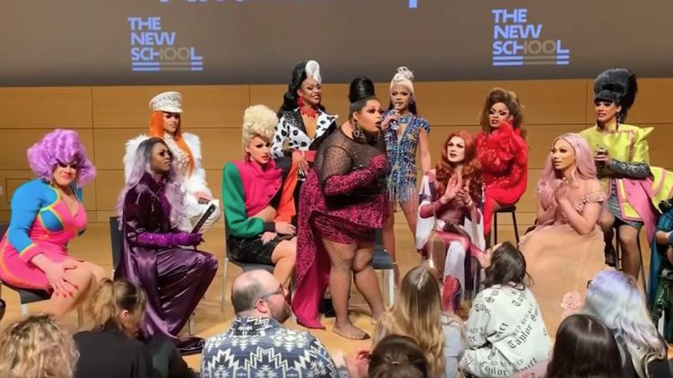 The 'Drag Race' Season 11 Cast Taught a Fierce College Herstory Lesson