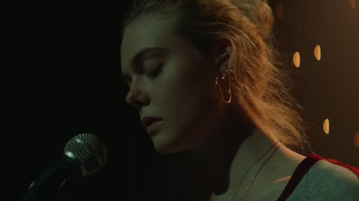 <p>Watch Elle Fanning Cover Robyn for Upcoming Pop Musical <em>Teen Spirit</em></p>