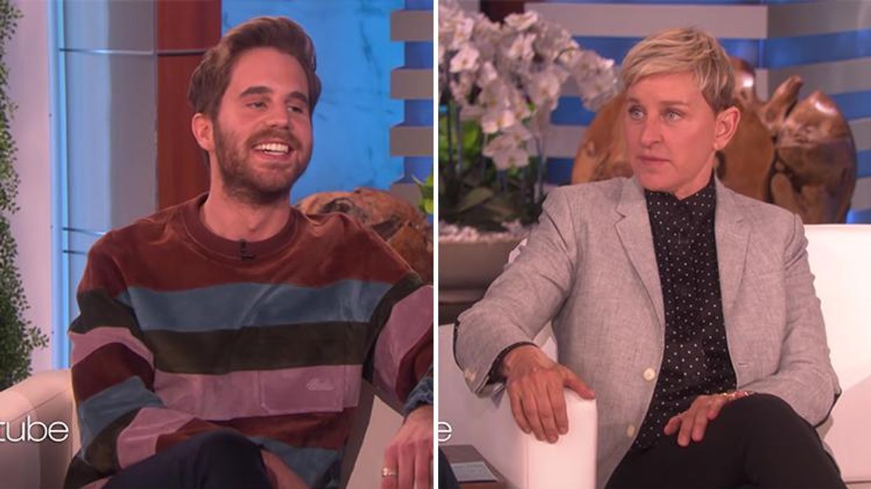 <p>Ben Platt Hopes Celebs Won't Have To Come Out Anymore, Thanks Ellen</p>