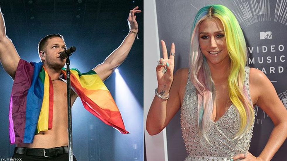 Kesha Is Headlining Dan Reynold's LGBTQ Music Festival LOVELOUD