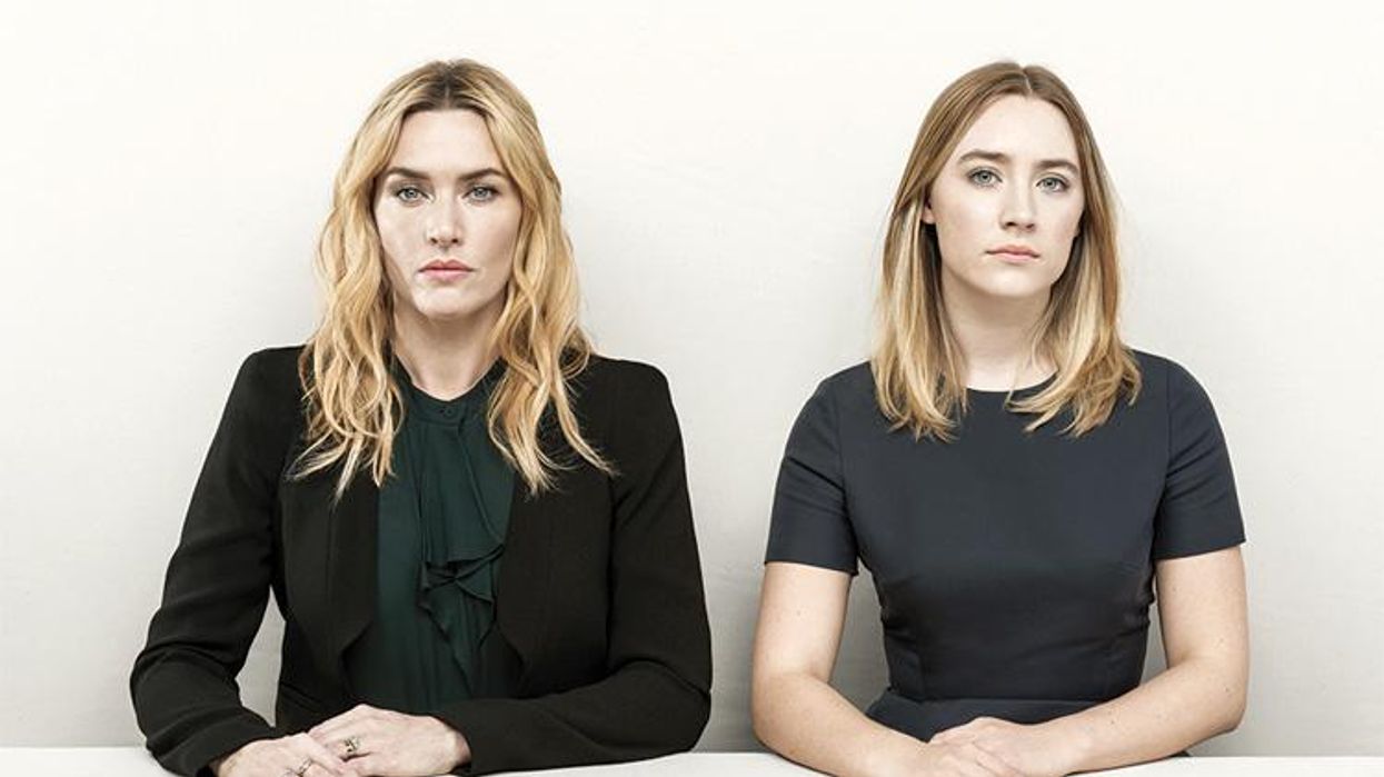 <p>Kate Winslet and Saoirse Ronan Spotted Filming Upcoming Lesbian Drama</p>