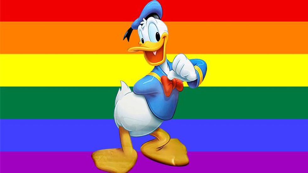 Daisy Duck Cartoon Sex - Donald Duck' Comic Set to Feature Its First Lesbian Couple