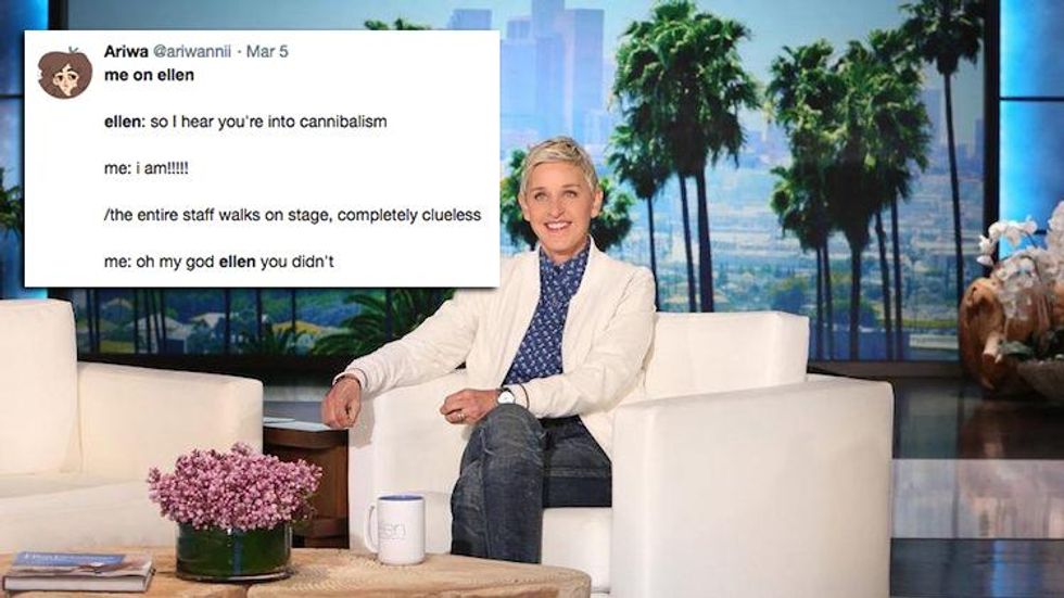 What Would Happen If You Were a Guest on Ellen's Show?