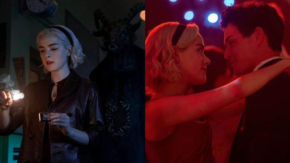 These Chilling Pics Are Getting Us Excited for Part 2 of 'Sabrina'