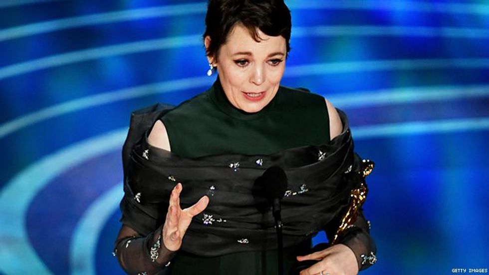 Queer Women Rejoice! Olivia Colman Wins Oscar for 'The Favourite'