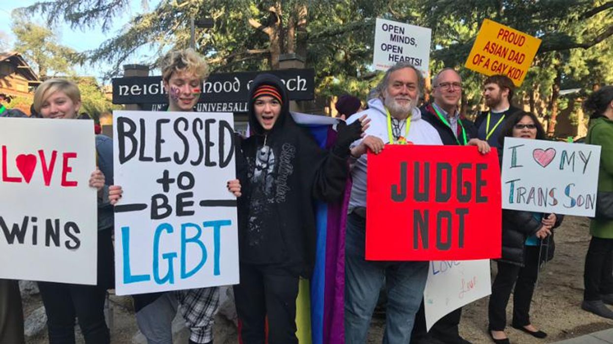 <p>Community Rallies Against Westboro's Protest of Bisexual Rose Queen</p>