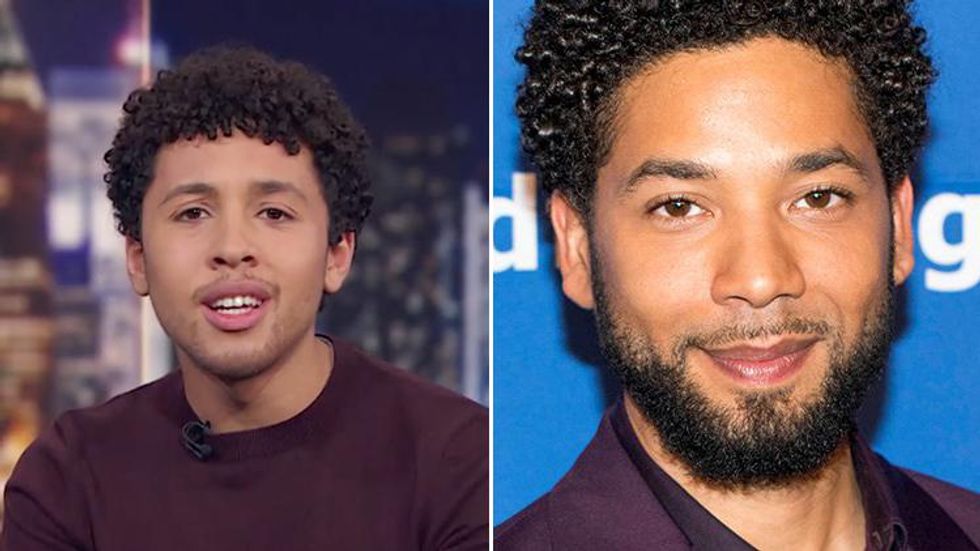 Jaboukie Young White Calls Dibs On Jussie Smolletts Lifetime Film 