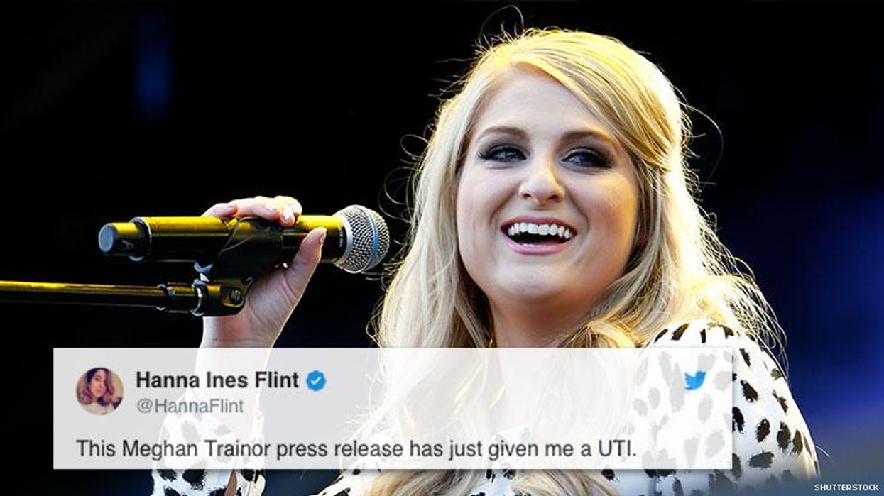 <p>Meghan Trainor's Bizarrely Horny Press Release Has Everyone Confused</p>